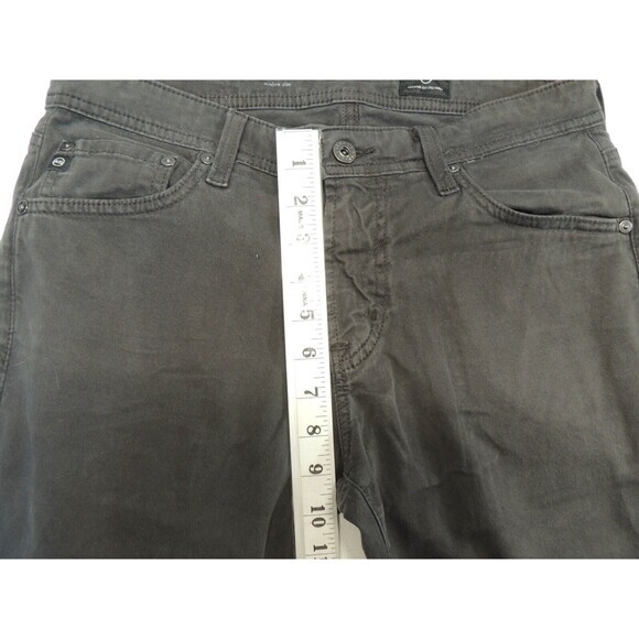 AG Adriano Goldschmied The Tellis Modern Slim Mid Rise Dk. Grey Pant Sz. 30x34 - Picture 8 of 9
